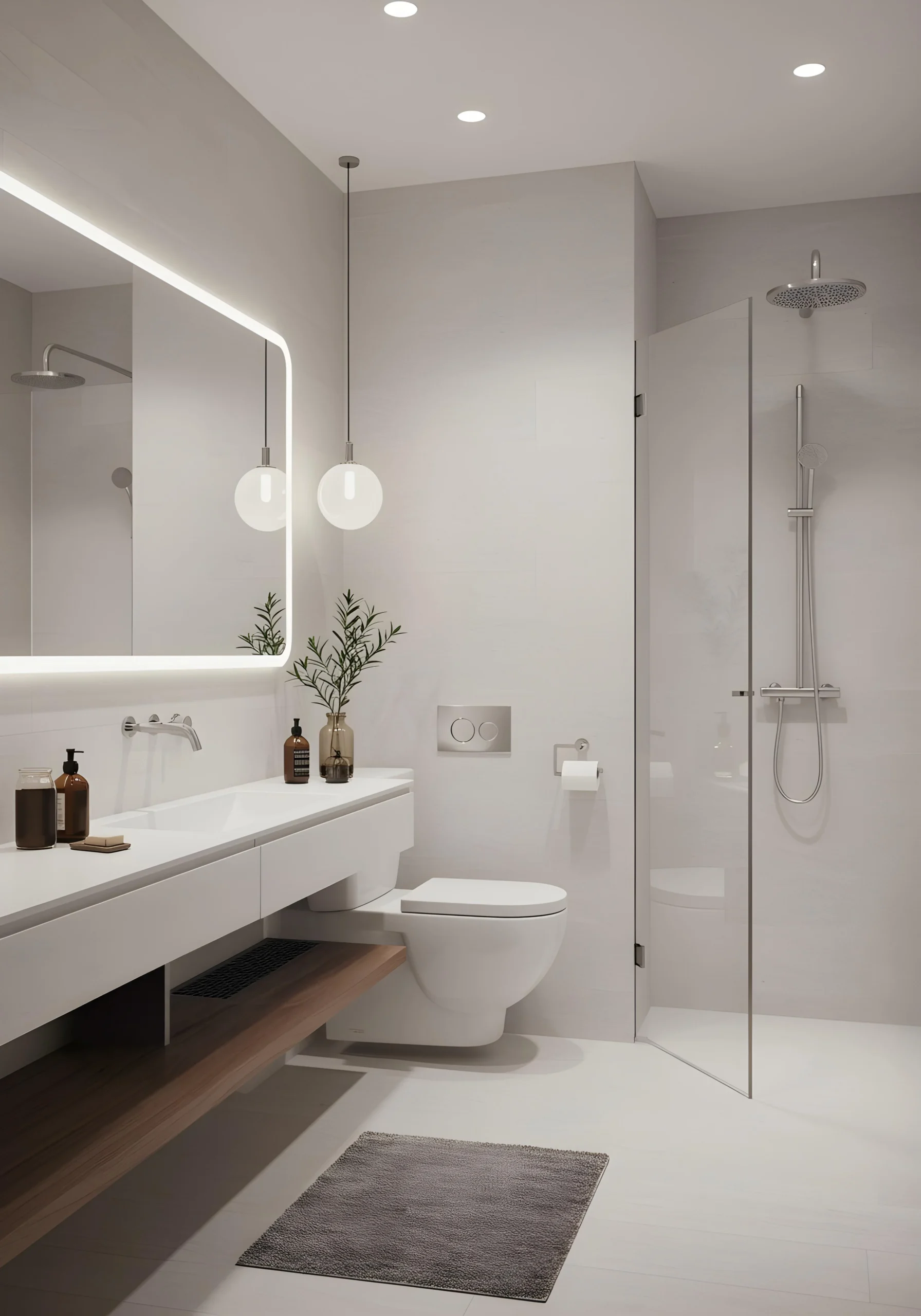 Salle de bain minimaliste